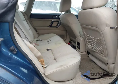 2007 Subaru Outback 2.5I from USA, damaged, VIN 4S4BP61C877330966